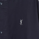 イヴ サンローラン ヴィンテージ YSLロゴ ブルゾン ネイビー メンズ - NEWSED
