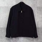 イヴサンローラン ヴィンテージ YSLロゴ 薄手 ブルゾン ブラック - NEWSED