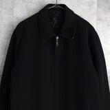 イヴ サンローラン ヴィンテージ YSLロゴ ウールジャケット ブラック メンズ - NEWSED