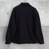 イヴ サンローラン ヴィンテージ YSLロゴ ブルゾン ブラック メンズ - NEWSED