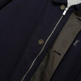 イヴ サンローラン ヴィンテージ リバーシブル YSLロゴ ブルゾン ジャケット ネイビー / アイボリー - NEWSED