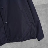 イヴ サンローラン ヴィンテージ YSLロゴ ブルゾン ジャケット ネイビー / ホワイト - NEWSED