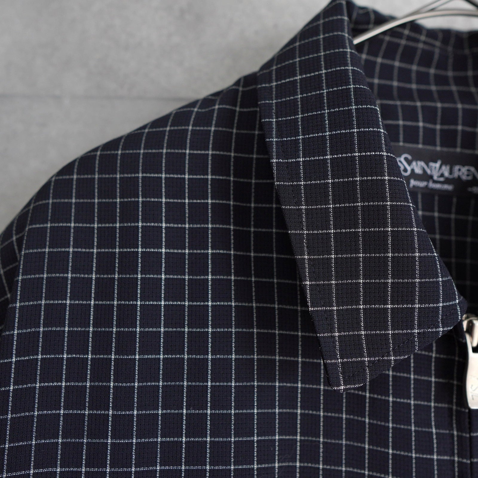 【即日発送】イヴサンローラン　チェック柄イエロー　ブルゾン ysl-688943.jpg?v=1727009896