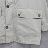 イヴ サンローラン ヴィンテージ リバーシブル YSLロゴ ブルゾン ジャケット ネイビー / アイボリー - NEWSED