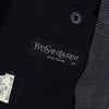 伊夫圣罗兰 (Yves Saint Laurent) 复古 YSL 标志轻质黑色宽松夹克