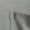 复古 YSL 卡其色条纹长袖 Polo 衫