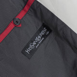 イヴ サンローラン ヴィンテージ YSLロゴ ブルゾン ジャケット レッド - NEWSED