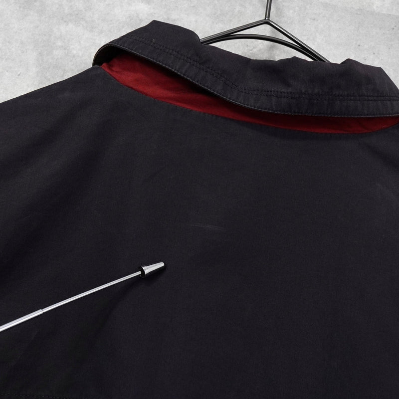 イヴ サンローラン ヴィンテージ リバーシブル YSLロゴ ブルゾン ジャケット ネイビー / アイボリー - NEWSED