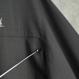 イヴサンローラン YSLロゴ ブルゾン グレー - NEWSED