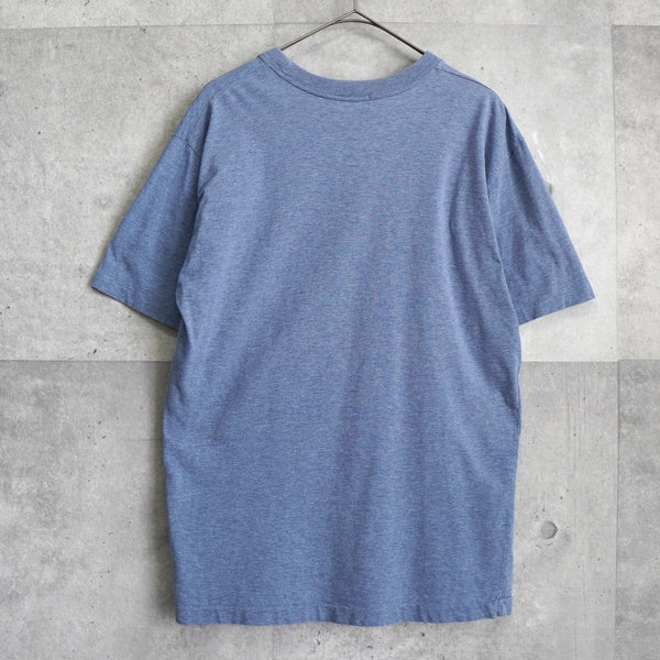 イヴサンローラン YSLロゴ Tシャツ ブルー - NEWSED