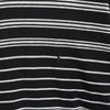 Yves Saint Laurent Vintage Cassandra Logo YSL Logo Embroidered T-Shirt Striped Gray Deadstock