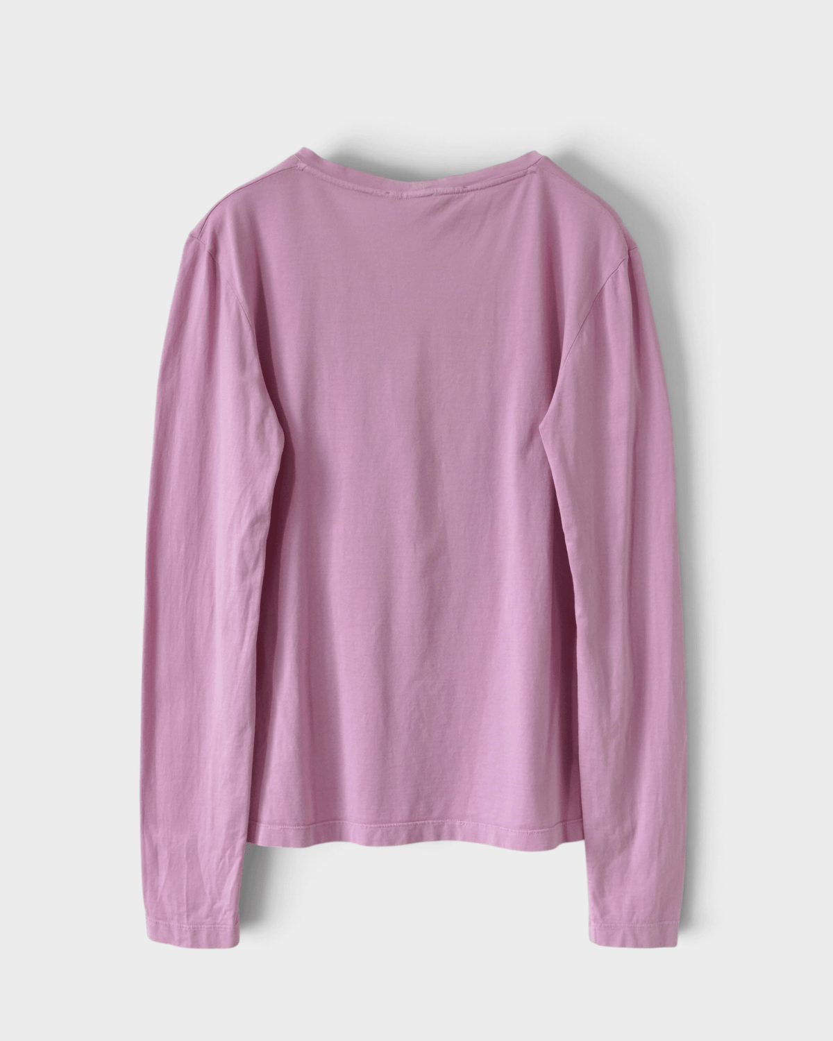 イヴ サンローラン ヴィンテージ ベロア YSLロゴ 長袖Tシャツ ロンT ピンク パープル S レディース - NEWSED