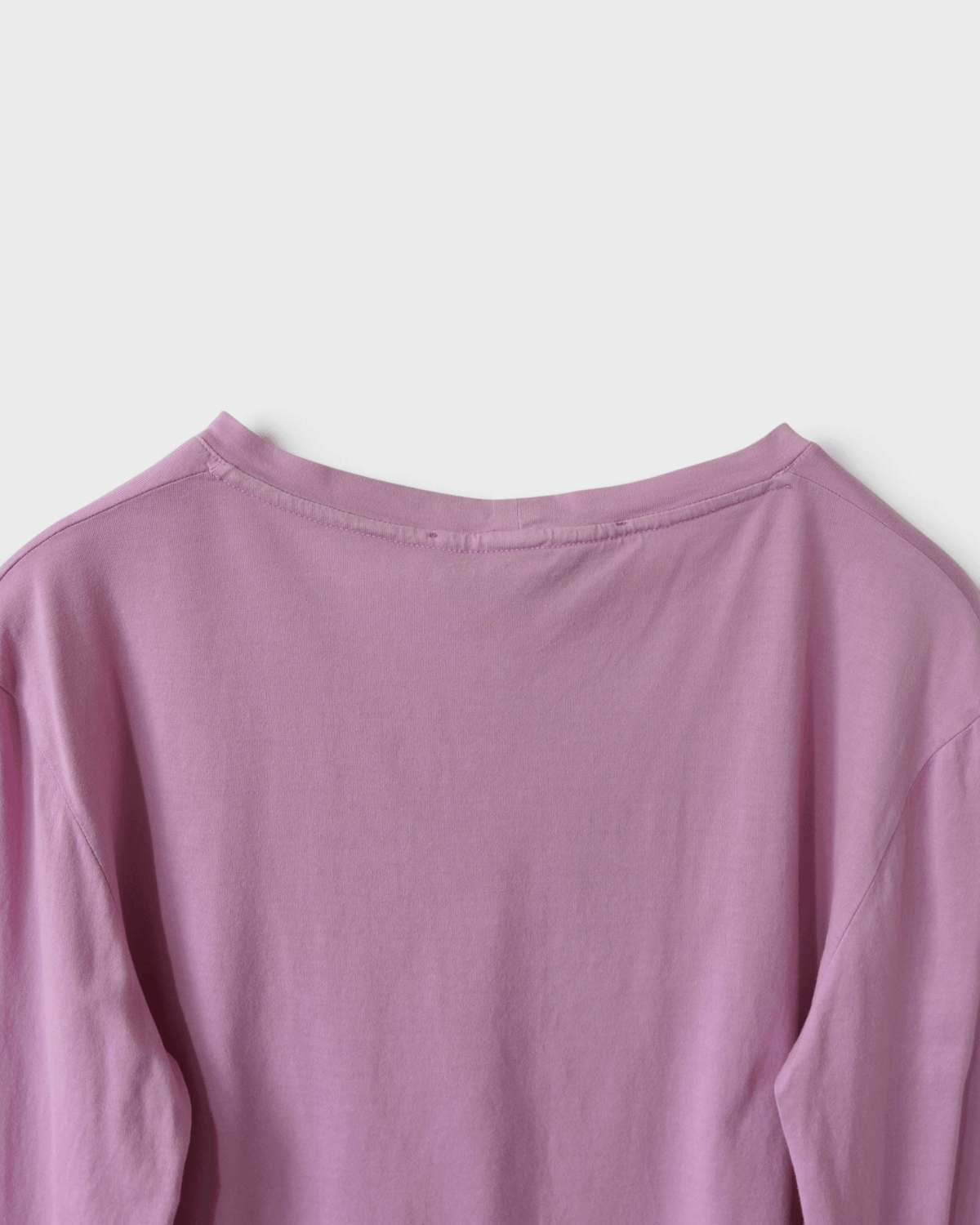 イヴ サンローラン ヴィンテージ ベロア YSLロゴ 長袖Tシャツ ロンT ピンク パープル S レディース - NEWSED