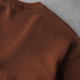 イヴサンローラン ヴィンテージ YSLロゴ ウール ニット Vネック デッドストック品 - NEWSED