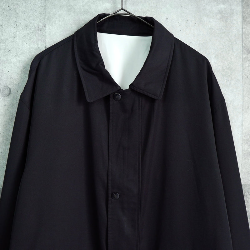 イヴサンローラン リバーシブル YSLロゴ ブルゾンホワイト / ブラック