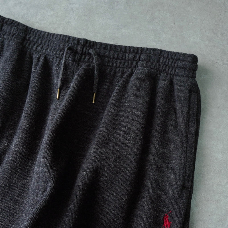 ポロ ラルフローレン ポニーロゴ スウェットパンツ ダークグレー