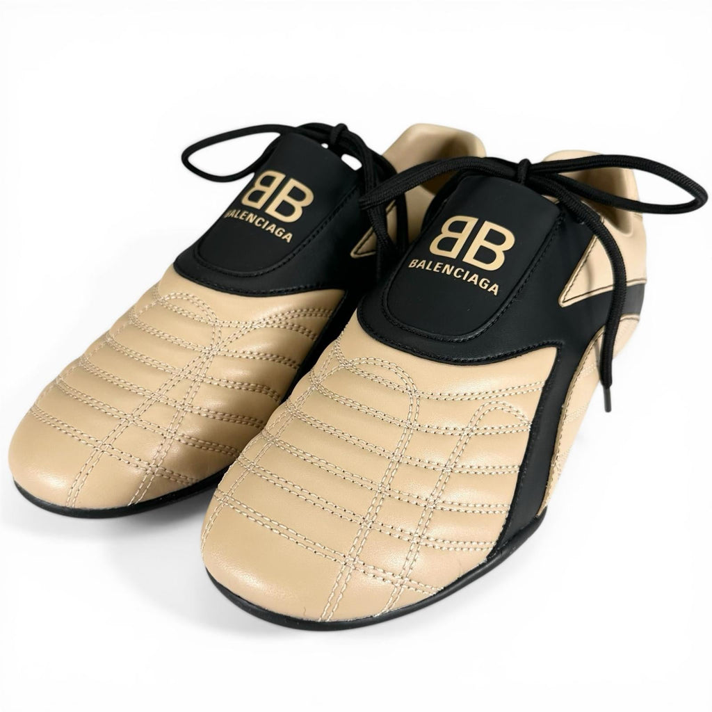 バレンシアガ ZEN SNEAKER ローカット スニーカー ベージュ 26 メンズ 未使用品