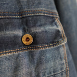 Zip - up Denim Jacket - NEWSED