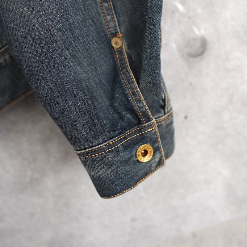 Zip - up Denim Jacket - NEWSED
