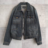 Zip-up Denim Jacket