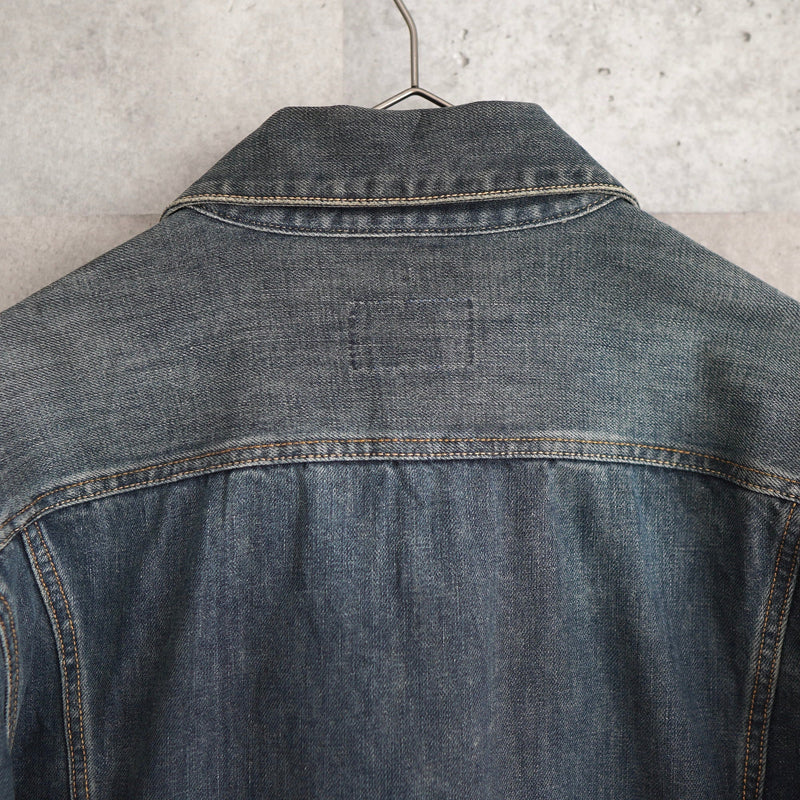 Zip - up Denim Jacket - NEWSED