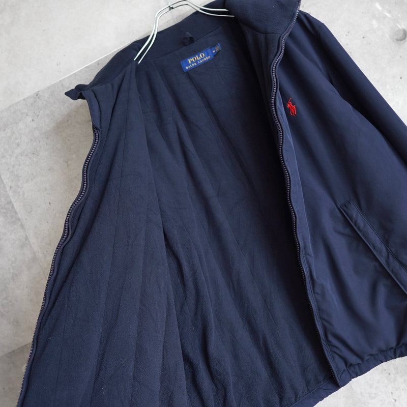 Zip - up Fleece Nylon Jacket - NEWSED