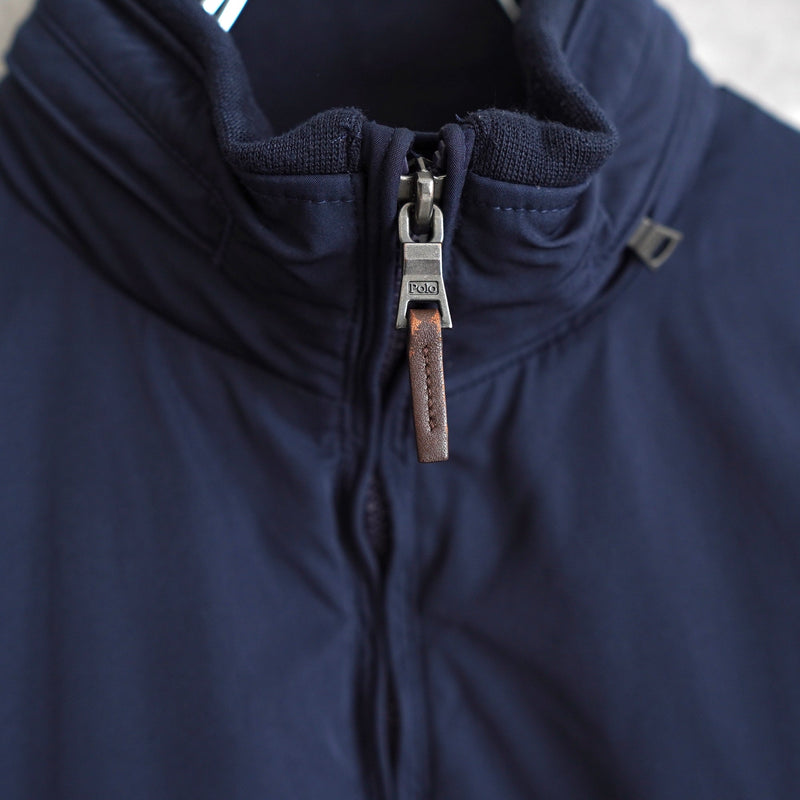 Zip - up Fleece Nylon Jacket - NEWSED