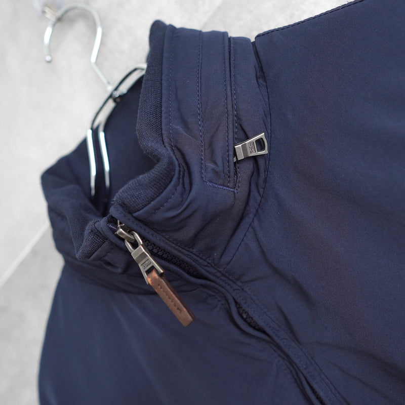 Zip - up Fleece Nylon Jacket - NEWSED