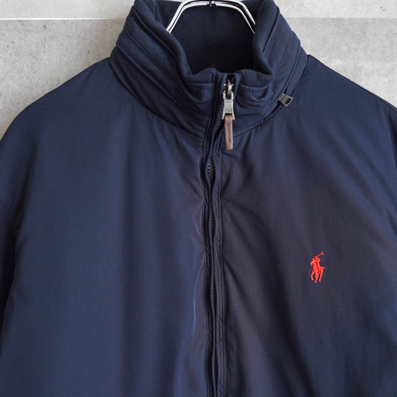 Zip - up Fleece Nylon Jacket - NEWSED