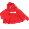 シュプリーム ナイキ Zip Up Hooded Sweatshirt スウッシュ ロゴエンブロイダリー ジップ パーカー レッド M メンズ