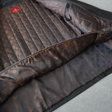 Zip - up Leather Jacket - NEWSED