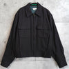 Zip-up Wool Blouson