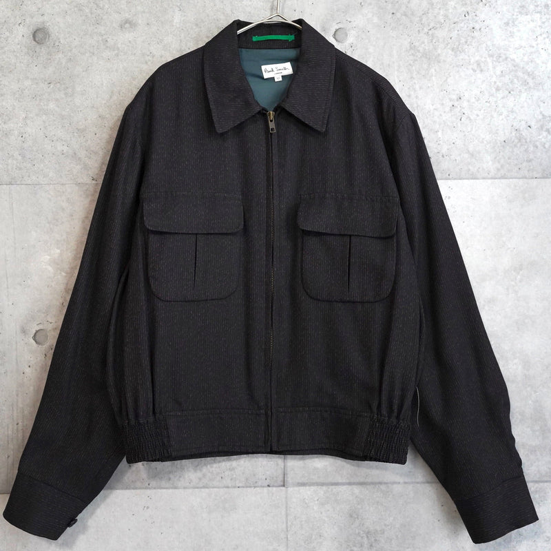 Zip - up Wool Blouson - NEWSED
