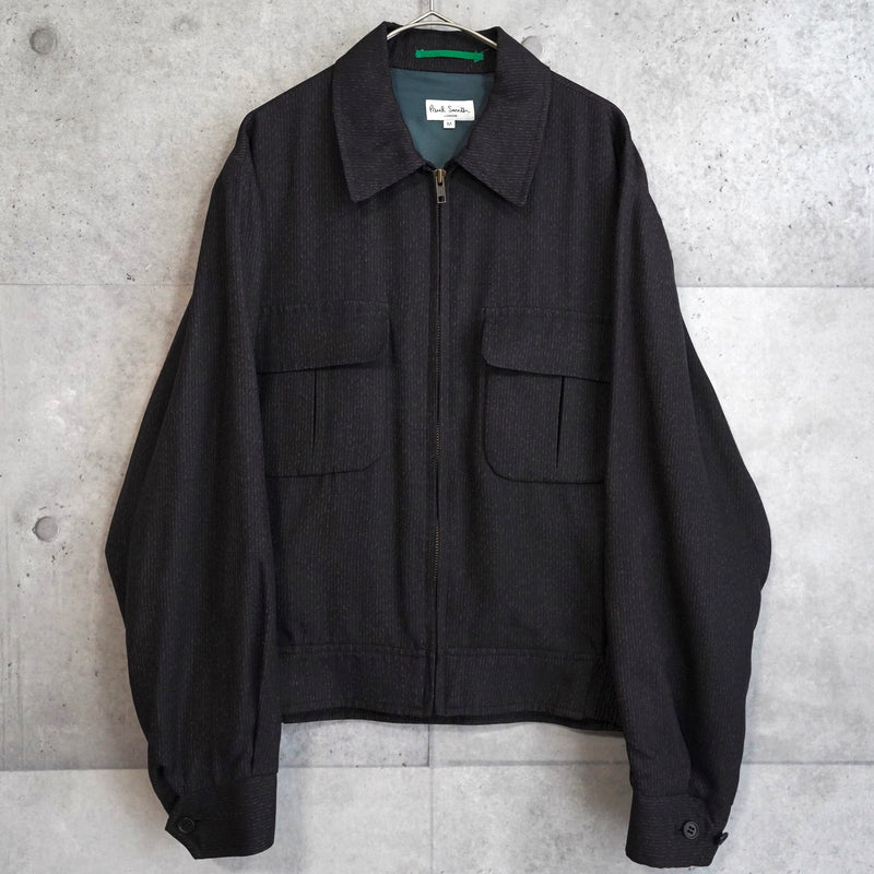 Zip - up Wool Blouson - NEWSED