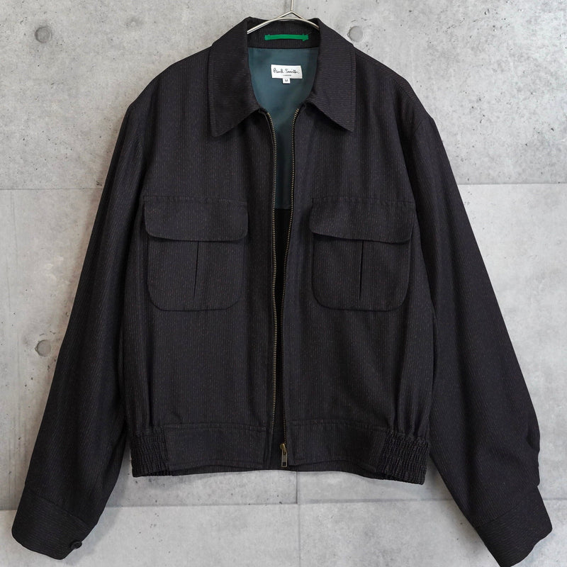 Zip - up Wool Blouson - NEWSED