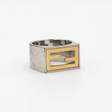 Zucca Gold Silver Ring - NEWSED