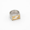 Zucca Gold Silver Ring