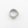 Zucca Gold Silver Ring