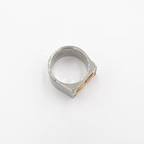 Zucca Gold Silver Ring - NEWSED