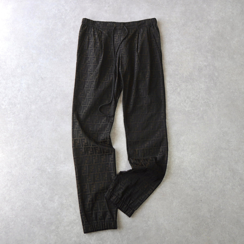 Zucca Pattern Nylon Jogger Pants