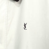 イヴサンローラン リバーシブル YSLロゴ ブルゾンホワイト / ブラック
