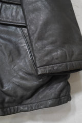 VINTAGE｜Fake layered leather coverall