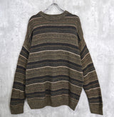 TOWNCRAFT｜90's｜Patterned sweater