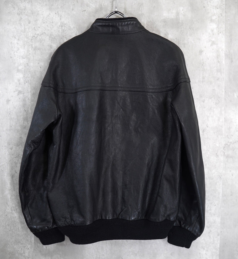 VINTAGE｜Black leather jacket