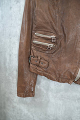 VINTAGE｜Blown leather riders jacket