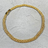 VINTAGE｜Gold chain necklace