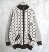 VINTAGE｜Full-zip knitted jacket