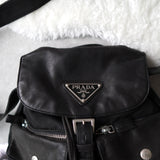 Nylon shoulder purse bag