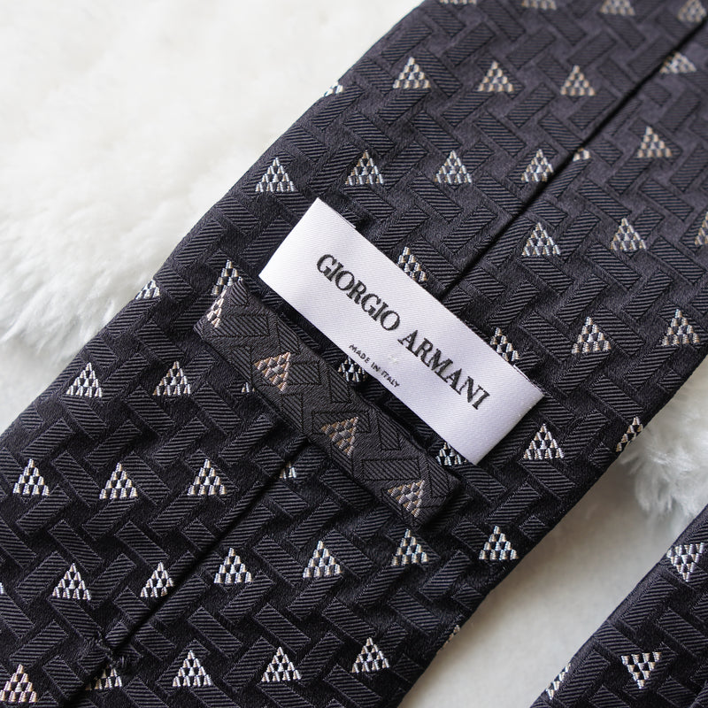90's｜Patterned tie｜Made in Italy