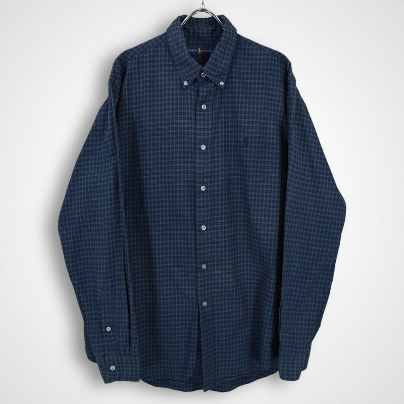 Check patterned L/S shirt